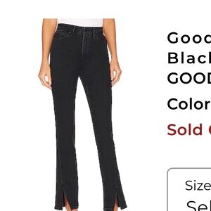 Good American Dark Gray Skinny Jeans